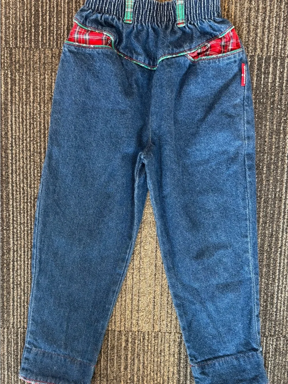 Vintage Oshkosh girls denim pull on jeans size 5